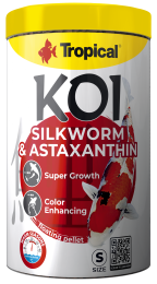 Tropical Koi Silkworm & Astaxanthin S 1000ml / 320g