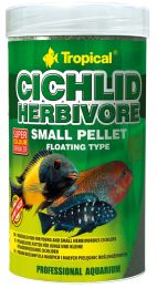 Tropical Cichlid Herbivore S pellet 250ml