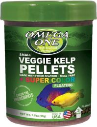Omega One Veggie Small Kelp Pellets Super Color 99g